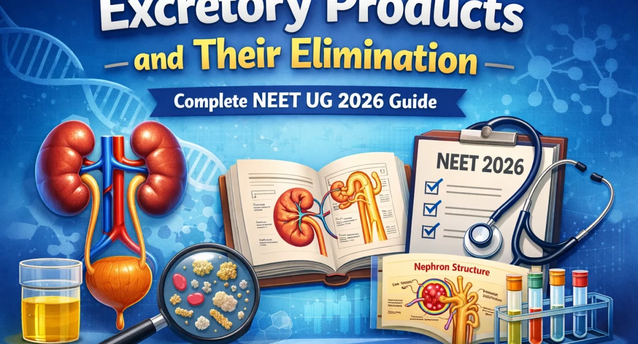 Master Excretory Products & Their Elimination for NEET 2026