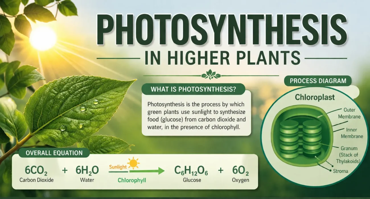 Photosynthesis for NEET UG 2026 Tricks, MCQs & Notes