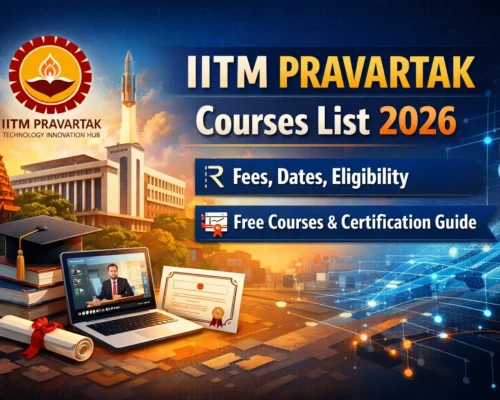 iitm pravartak courses list 2026 fees, dates, eligibility free courses & certification guide