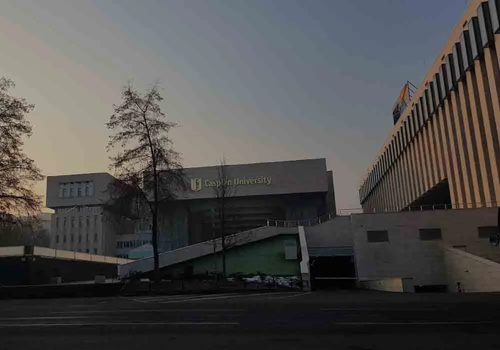Caspian International School of Medicine, Kazakhstan with krishna
